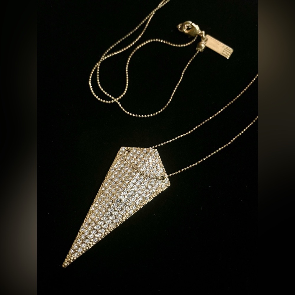 INC Gold Pendant Necklace
